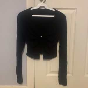 Black crop top Never Worn
